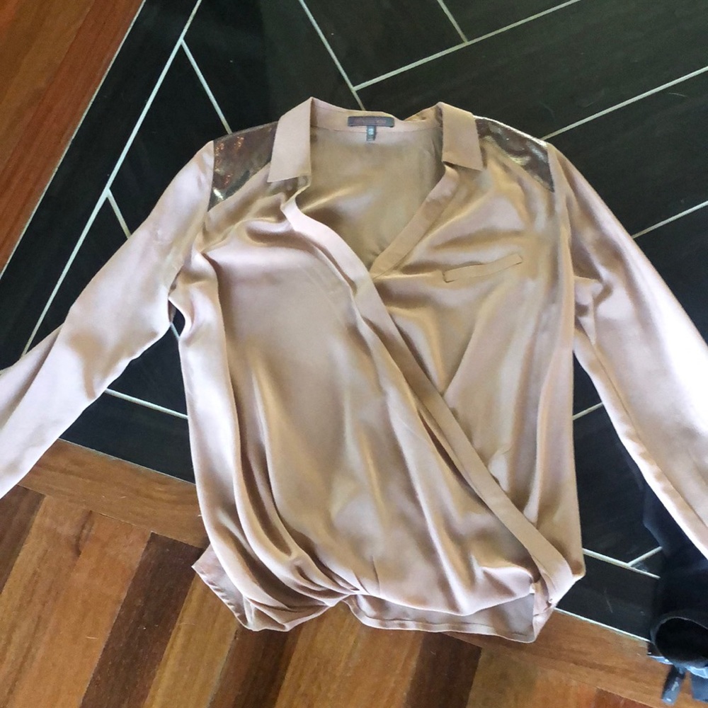 Pink blouse